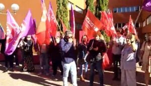 Cientos de trabajadoras de la limpieza vuelven a concentrarse para pedir el desbloqueo de los convenios colectivos