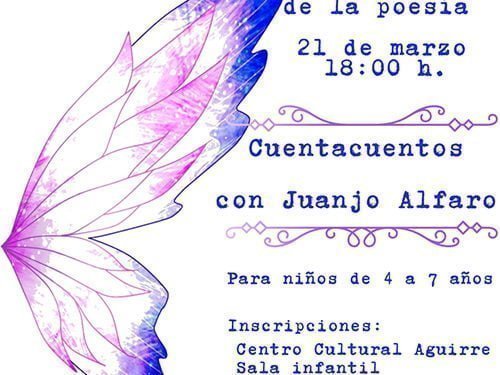 Cuentacuentos para celebrar el Día Mundial de la Poesía en la biblioteca municipal de Cuenca