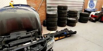 Desarticulado un grupo criminal dedicado al robo de vehículos de alta gama las piezas robadas las guardaban en Guadalajara