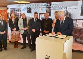 Diputación de Guadalajara y Obispado han restaurado 46 iglesias y 16 obras artísticas en los últimos tres años 9 Diputación de Guadalajara y Obispado han restaurado 46 iglesias y 16 obras artísticas en los últimos tres años