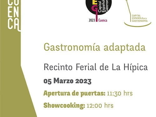 Domingo de ‘Gastronomía adaptada’ en el recinto ferial de La Hípica dentro de la Capital Española de la Gastronomía 1 Domingo de ‘Gastronomía adaptada’ en el recinto ferial de La Hípica dentro de la Capital Española de la Gastronomía