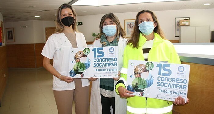Dos enfermeras y una matrona de la Gerencia del Área Integrada de Cuenca, premiadas por la Sociedad Castellano Manchega de Patología Respiratoria