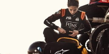 Eduard Pons y Mónica Plaza sobreviven a un complicado Abu Dhabi Desert Challenge