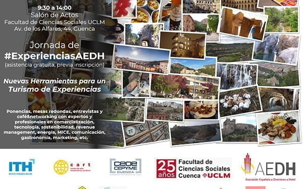 El Campus de Cuenca acogerá el próximo lunes una jornada sobre tendencias en turismo de experiencias