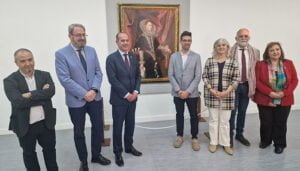 El cuadro de ´Luisa de Mendoza y Mendoza. Condesa de Saldaña´ se puede visitar ya en una exposición temporal en el Museo de Guadalajara