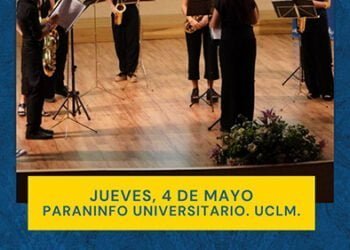 El Ensemble de Saxofones de la Escuela Municipal de Música de Cuenca protagoniza el concierto didáctico el 4 de mayo en Estival Cuenca 23
