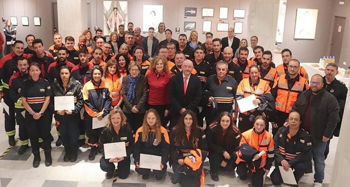 El Gobierno regional entrega su diploma de formación básica a 61 voluntarios y voluntarias de Protección Civil de 14 agrupaciones de la provincia de Guadalajara