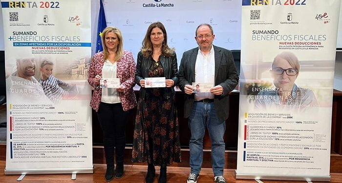 El Gobierno regional estima que 71.000 contribuyentes de la provincia de Cuenca podrán beneficiarse de las deducciones fiscales autonómicas de la campaña de la renta 2022