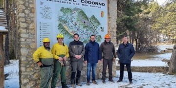 El Gobierno regional mejorará el área recreativa en el monumento natural del nacimiento del río Cuervo