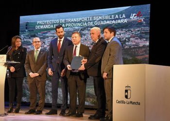 El Gobierno regional pondrá en marcha servicios de Transporte Sensible a la Demanda que abarcarán el 93 por ciento de los municipios de la provincia de Guadalajara