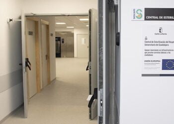 El Hospital Universitario de Guadalajara incorpora una moderna central de esterilización en el edificio de ampliación