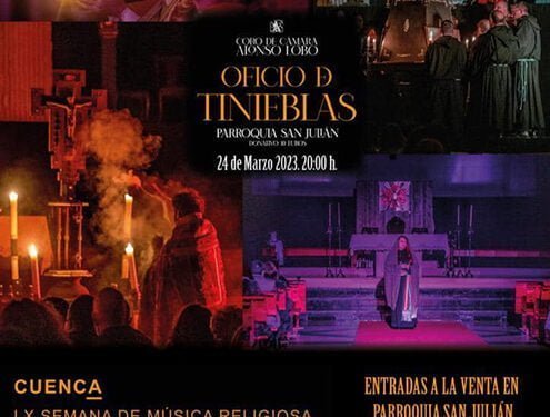El Oficio de Tinieblas vuelve a la parroquia de San Julián este viernes y de nuevo en clave solidaria