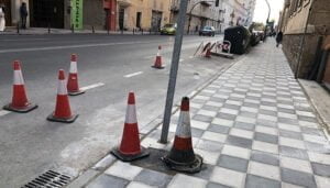 El plan de mantenimiento urbano del Ayuntamiento de Cuenca llega a la avenida de República Argentina con la renovación de acerado