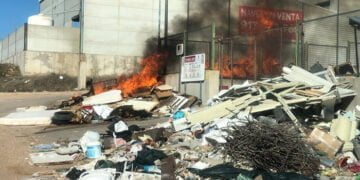 El PP denuncia la “irresponsabilidad y negligencia” del Ayuntamiento de La Parrilla en la gestión de su Punto Limpio y pide que aclare el origen del incendio que se declaró en la instalación el pasado sábado