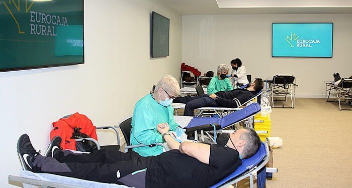 Eurocaja Rural acoge el 29 de marzo el XIV Maratón de Donación de Sangre