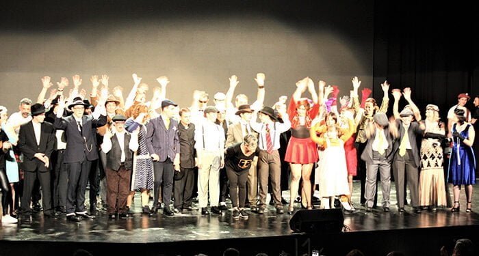 Éxito de la representación teatral inclusiva Oh Panettone en el Palacio de Congresos de Eurocaja Rural