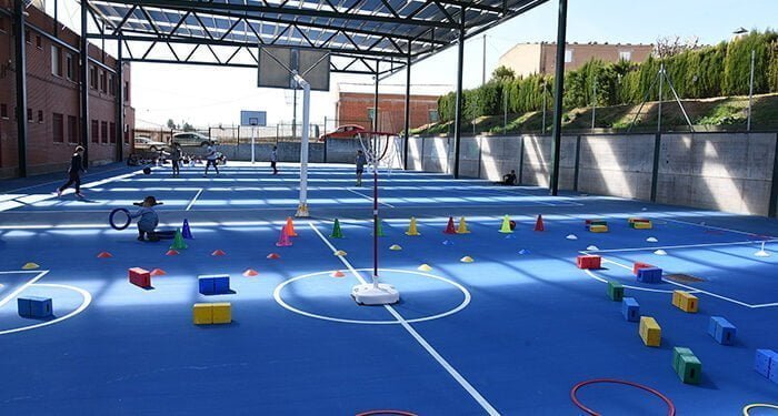 Inaugurada la pista polideportiva cubierta de San Lorenzo de la Parrilla