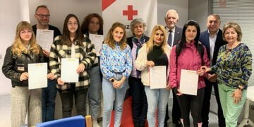 Jóvenes se forman en planes de emergencia en un curso impartido por Cruz Roja Cuenca y financiado por el Gobierno de España y el de  Castilla-La Mancha