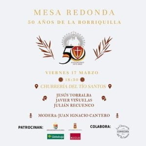 La Borriquilla continúa los actos por el 50ª Aniversario con una mesa redonda y una exposición conmemorativa