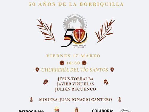 La Borriquilla continúa los actos por el 50ª Aniversario con una mesa redonda y una exposición conmemorativa