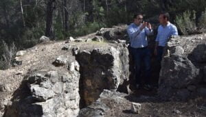 La Diputación de Cuenca invertirá 70.000 euros en rehabilitar y señalizar la línea de trincheras XYZ de Santa Cruz de Moya