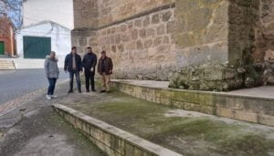 La Diputación de Cuenca presupuesta 140.000 euros para rehabilitar la fachada norte de la iglesia de Villalba del Rey