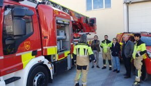 La Diputación de Guadalajara dota al CEIS de una nueva autoescala y tres vehículos ligeros de intervención rápida