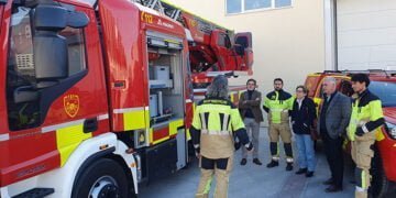 La Diputación de Guadalajara dota al CEIS de una nueva autoescala y tres vehículos ligeros de intervención rápida