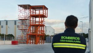 La Diputación de Guadalajara invierte 187.614 euros en mejorar instalaciones de entrenamiento de los bomberos del CEIS