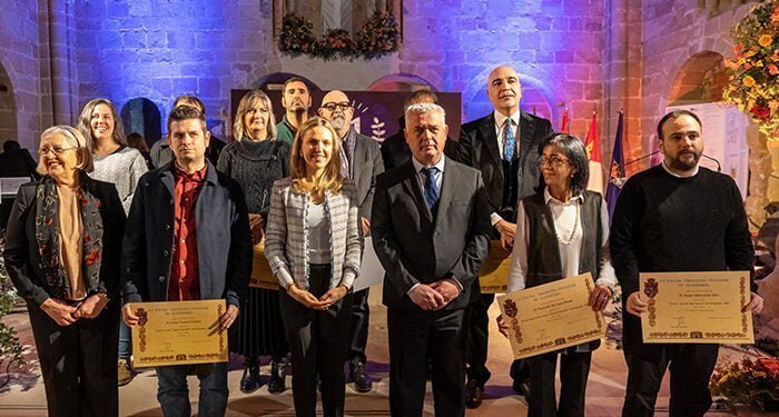 La Diputación entrega los Premios Provincia de Guadalajara 2022 en la iglesia de Santiago de Sigüenza
