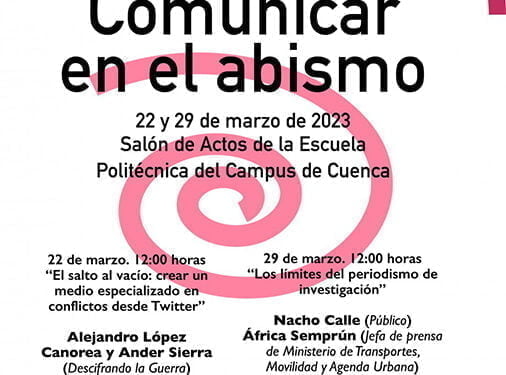 La Facultad de Comunicación de la UCLM aborda en unas jornadas los límites del periodismo de investigación y las redes como canales especializados