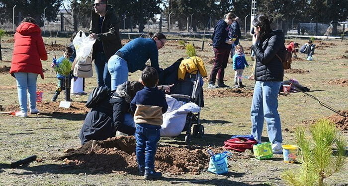 La finca Castillejos de Guadalajara cuenta ya con un pequeño bosque de 300 árboles por las niñas y niños nacidos en 2019 1 La finca Castillejos de Guadalajara cuenta ya con un pequeño bosque de 300 árboles por las niñas y niños nacidos en 2019