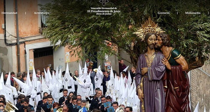 La Hermandad de El Prendimiento estrena nueva página web 1 La Hermandad de El Prendimiento estrena nueva página web.