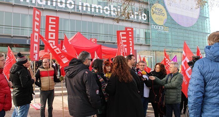 La plantilla de Jazzplat de Guadalajara logra el primer Acuerdo de la historia del call center con incrementos salariales y regulación del teletrabajo 1 La plantilla de Jazzplat de Guadalajara logra el primer Acuerdo de la historia del call center con incrementos salariales y regulación del teletrabajo