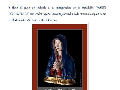 La segunda edición de ‘Joyas de la Pasión’ multiplica por cuatro el número de obras e incluye piezas de Cuenca y Toledo 1 La segunda edición de ‘Joyas de la Pasión’ multiplica por cuatro el número de obras e incluye piezas de Cuenca y Toledo