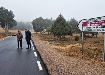 Las actuaciones del Gobierno regional suman 154 kilómetros mejorados en la red de carreteras del Señorío de Molina de Aragón en esta legislatura