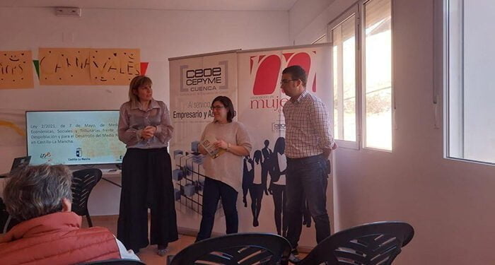 Las jornadas de AMEP sobre medidas de apoyo a empresas en el mundo rural llegaron a Boniches