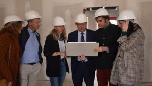 Las obras del nuevo Edificio de Usos Múltiples de la Junta en Sigüenza avanzan según lo previsto y estarán concluidas en plazo