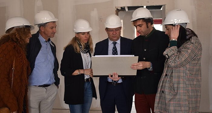Las obras del nuevo Edificio de Usos Múltiples de la Junta en Sigüenza avanzan según lo previsto y estarán concluidas en plazo