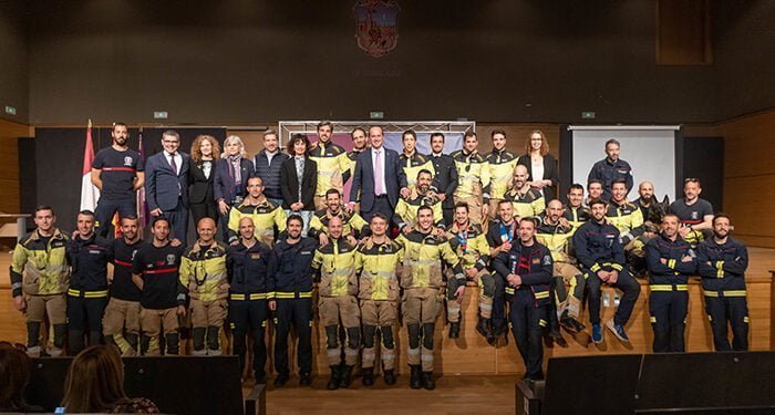 Los bomberos de Guadalajara celebran el día de su patrón