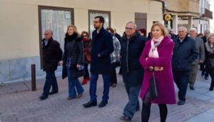 Los mayores plantan cara al frío en su fiesta del Santo Ángel de Jadraque