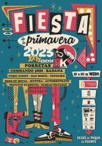 Los Porretas serán cabeza de cartel de la XXIX Fiesta de la Primavera 2023 de Radio Kolor 2 Los Porretas serán cabeza de cartel de la XXIX Fiesta de la Primavera 2023 de Radio Kolor