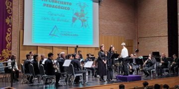 Más de 800 escolares han participado en el VII Concierto Pedagógico de la Banda de la Diputación de Guadalajara