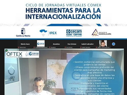 Medio centenar de empresas participan en el último ciclo de jornadas de comercio exterior de CEOE-Cepyme Guadalajara