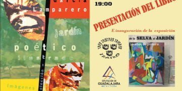 Poesía y pintura unidas en un “Jardín Poético” en la Sala Multiusos de la Diputación de Guadalajara