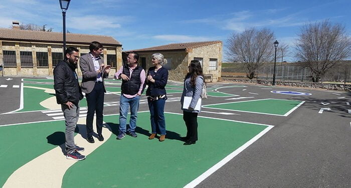 Pozo de Guadalajara estrena circuito infantil de tráfico diseñado por la DGT