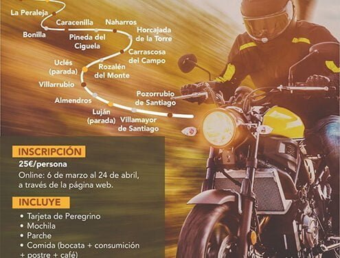 Primera edición de la Ruta Gregoriana en Moto desde Huete