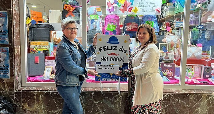 Sorteados los ganadores de cenas y comidas por comprar en el comercio de ACESANC con motivo del Día del Padre