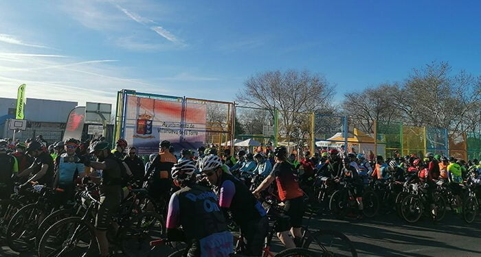 Villanueva de la Torre disfruta con una espectacular jornada de ciclismo de montaña con una nueva edición de la marcha La Cabra Tira al Monte