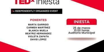 Iniesta acogerá el evento TEDxIniesta el 25 de marzo